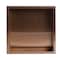 Alfi Brand 16" x 16" Brushed Copper PVD Steel Square Single Shelf Shower Niche ABNP1616-BC - alternate 6